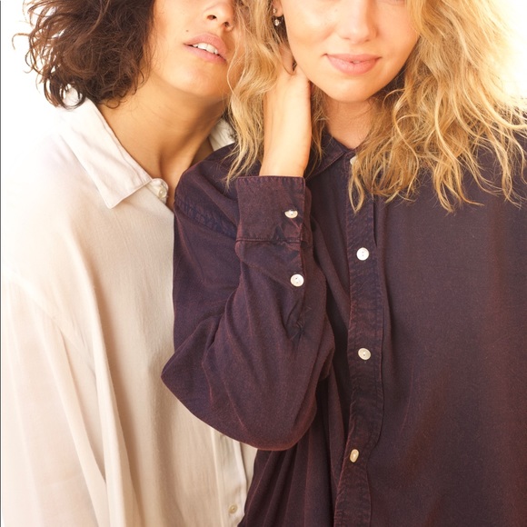 Casual chic stone wash Vintage style button up - Picture 7 of 7